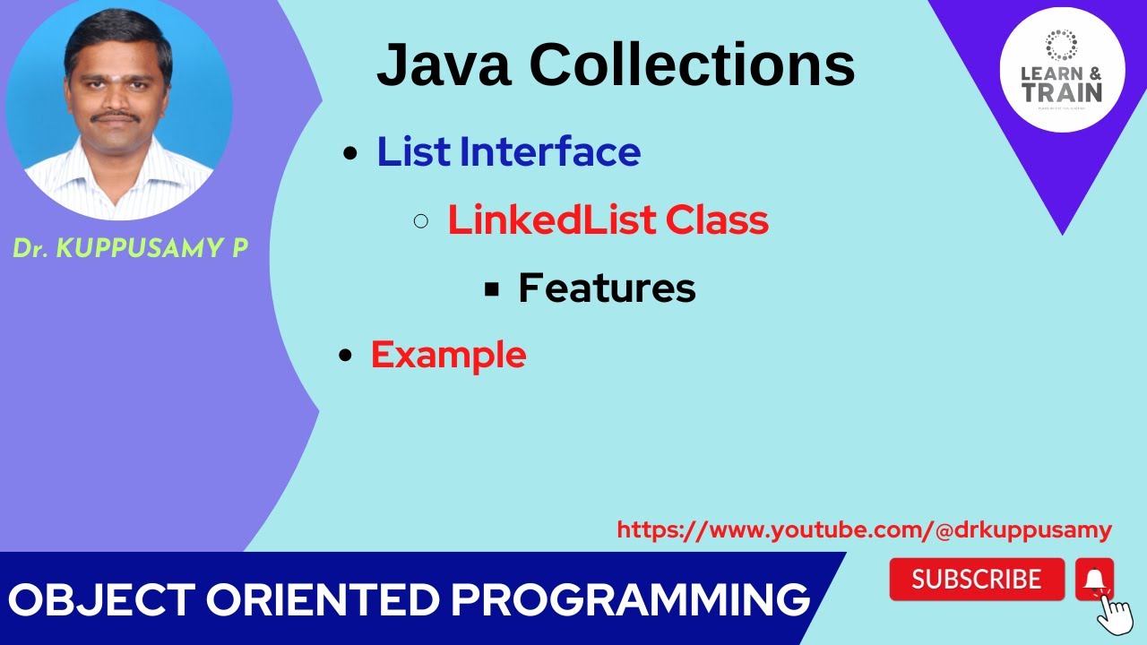 59 Linked List Class Implements List Interface - Java Collections - YouTube
