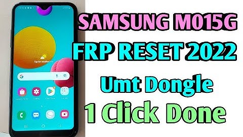 Samsung M01 SM-M015G FRP reset Android 11 Trick | samsung frp bypass 2022