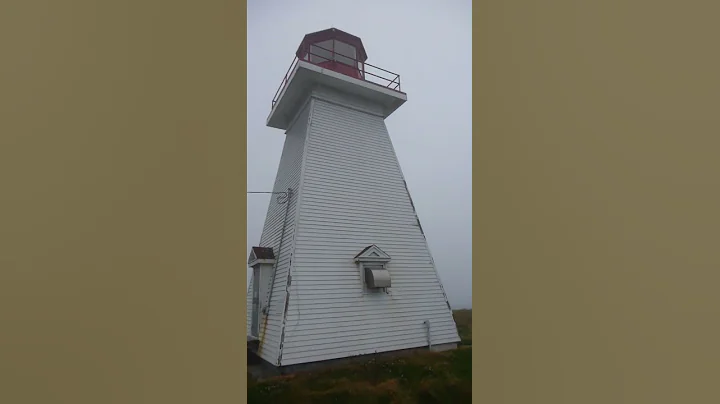 Fog Horn at Baccaro Lighthouse, Baccaro Point Nova...