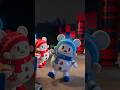 The CUTEST Mickey Snowmen - Disney Winter Parade #disney #disneyparks