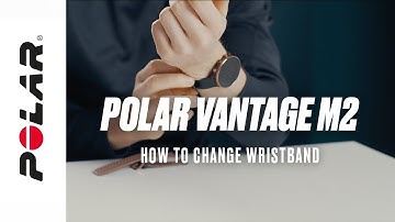Polar Vantage M2 | How to change wristband