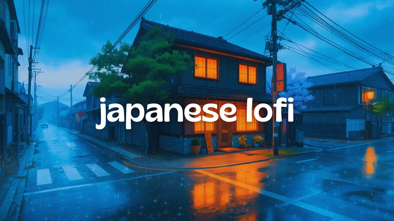 Quiet Rainy Café in Japan 🌧️ Chill Lofi Beats for Study & Focus