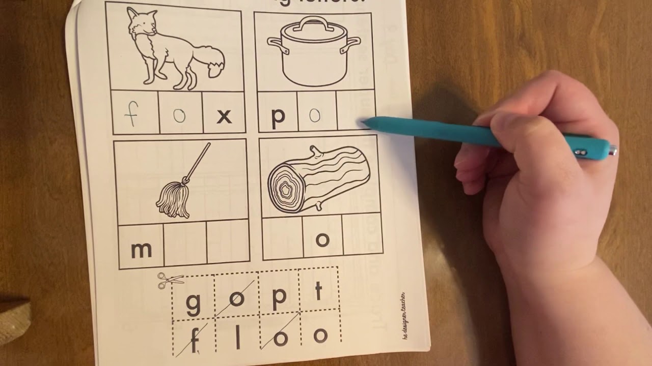 Day 4- Find the missing letters - YouTube