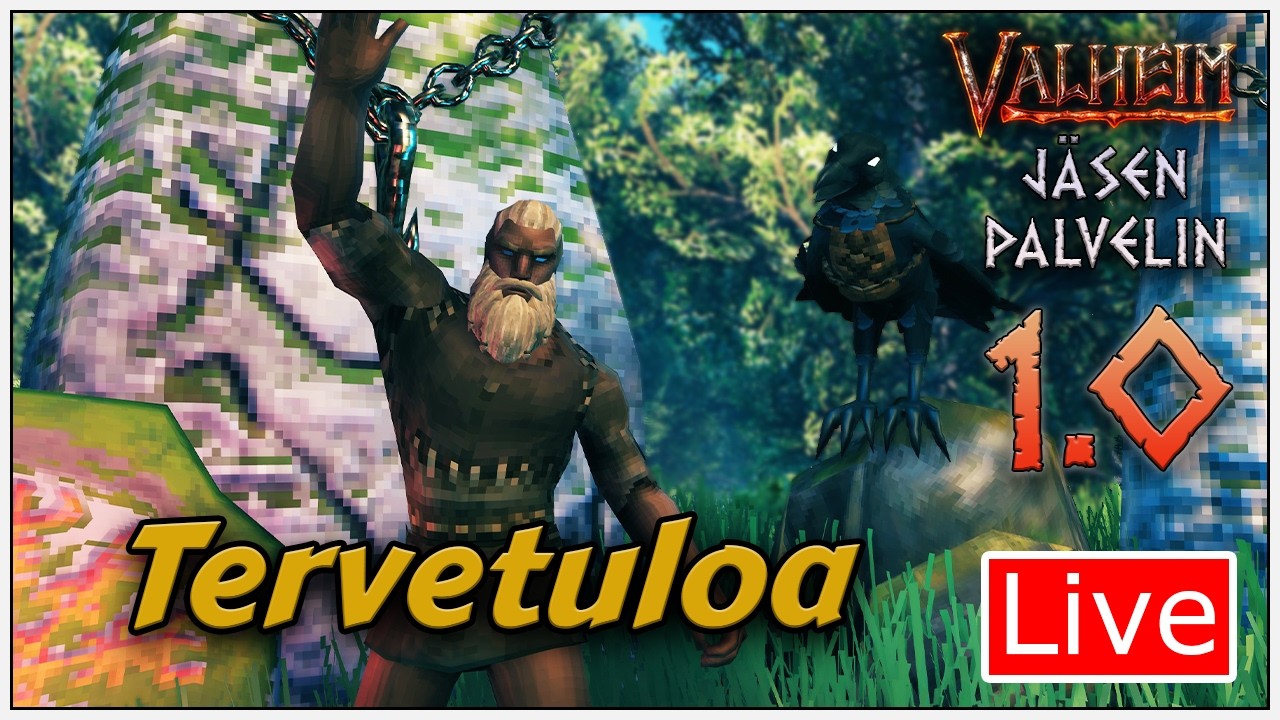 Eka Valheim 1.0 Live! Tervetuloa! - Valheim Jasen palvelin 1.0