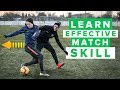 Roast the defender with this simple move | Football skill tutorial