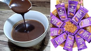 Ingredients 6-7 dairy milk 8-10 tsp of chocolate and ratio should be
3:1 i.e. 3 parts 1 part follow on instagram : https:/...