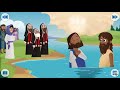 Biblia para Niños - Jesús es bautizado - Mateo 3