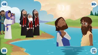 Biblia para Niños - Jesús es bautizado - Mateo 3