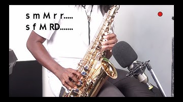 SOLFA NOTATION OF POPULAR GOSPEL SONGS WITH MOSAX AND VERASAX