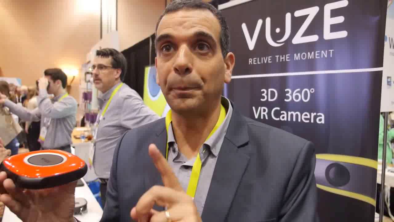 Vuze 360-degree 3D 4K VR camera |  camera warehouse