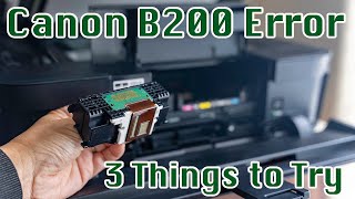 canon mx922 inkjet printer b200 error | 3 things to try before throwing it away