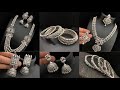 Antique silver jewellery designssilver bangles silver necklace and earrings