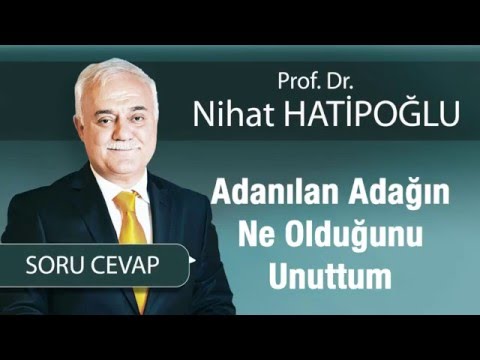 Adanılan Adağın ne Olduğunu Unutmak