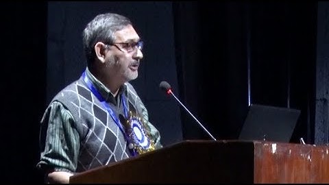 Talk by Guruprasad Kar