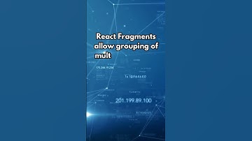 What are React Fragments | ReactJS 100 Interview Questions #shorts #reactjs #interview
