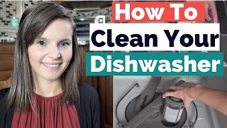 How To Clean Dishwasher With Vinegar and Baking Soda | How To Clean Dishwasher Filter