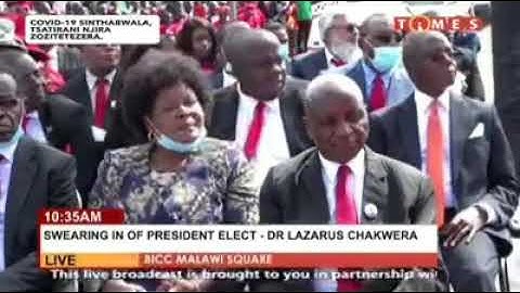 SWEARING IN OF MALAWI PRESIDENT ELECT - DR LAZARUS CHAKWERA VIDEO CELEBRATION, Latest Trending video