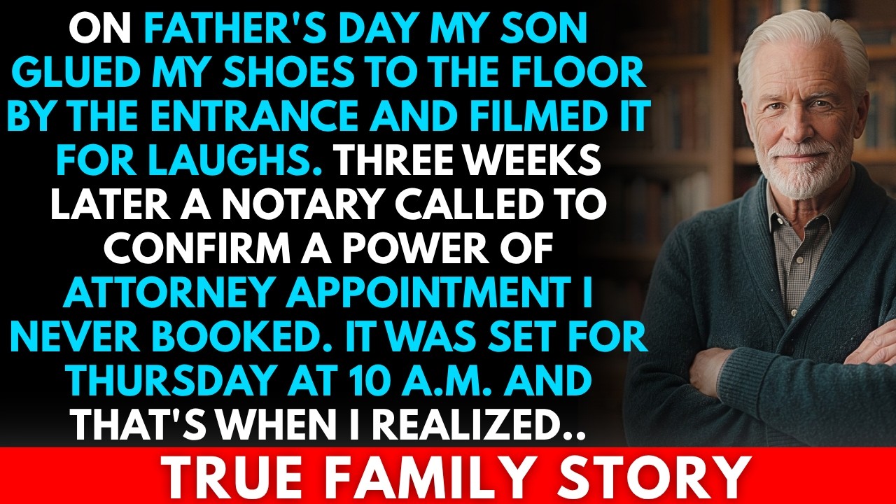 I stepped into my work boots last Father's Day morning and nearly went through the coat rack. Someone had glued both soles to the hardwood floor with construction adhesive. My son Bradley,...