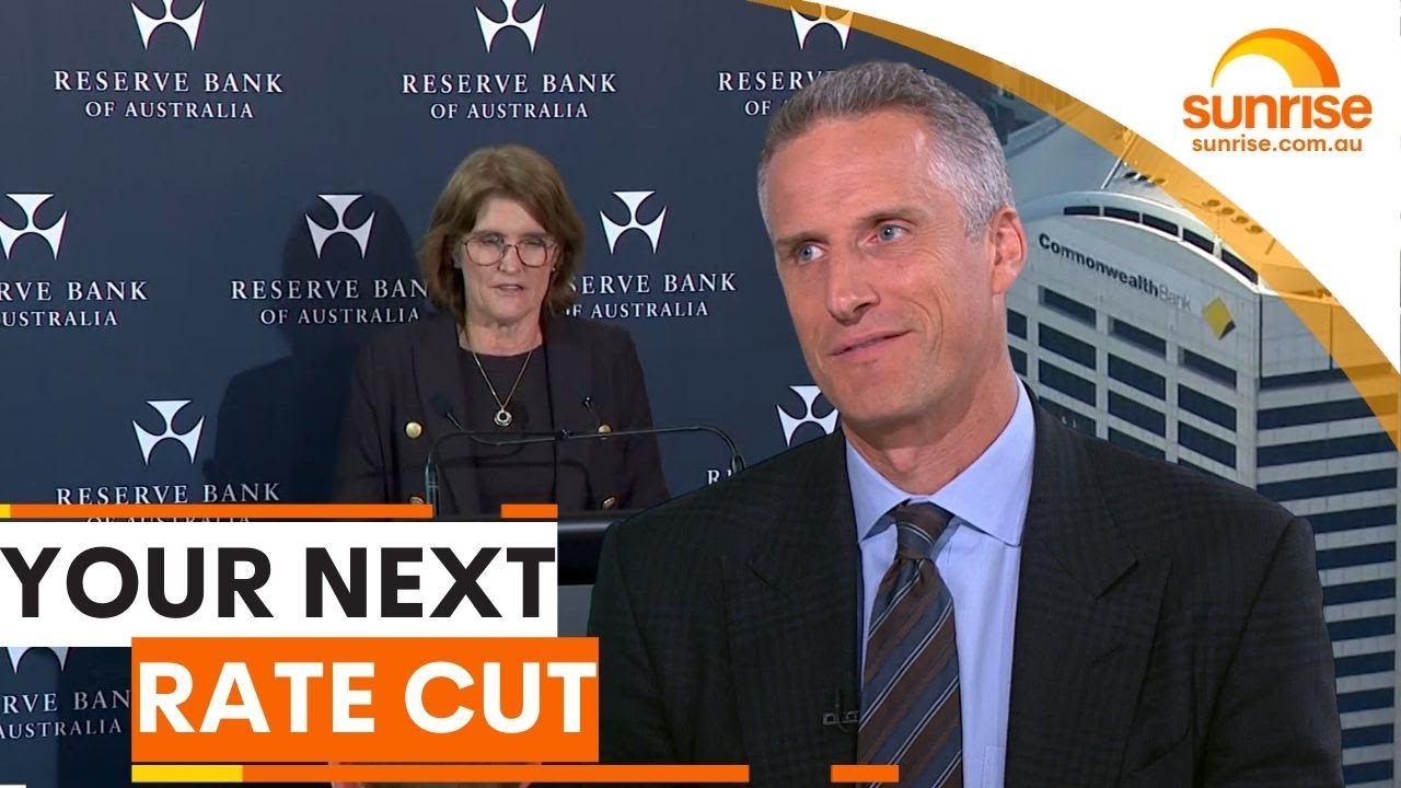 CommBank forecasts a drop in interest rates next month | Sunrise - YouTube