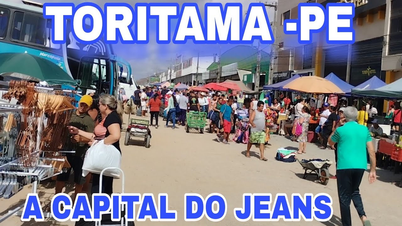 FEIRA DE ROUPA DE TORITAMA -PE A CAPITAL DO JEANS 11.02 2025