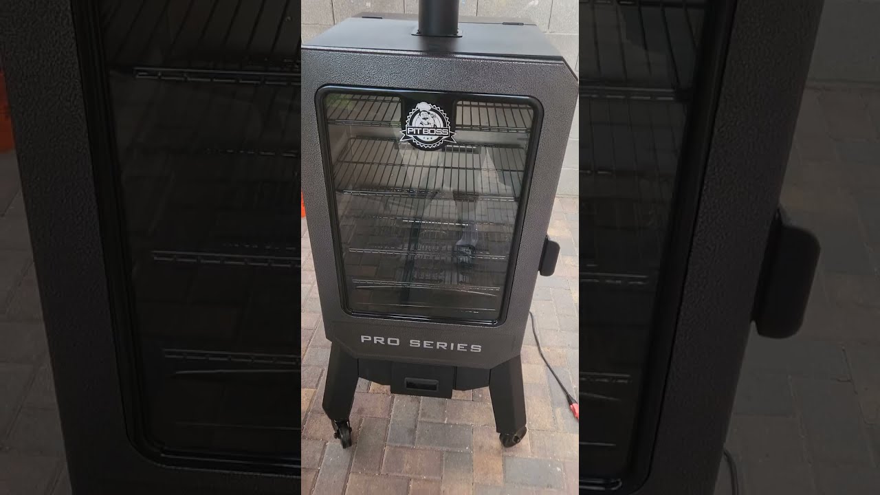 PitBoss Pro Series 4 Series Vertical Smoker PBV4PS2 burn out with the updated version with Lowes!