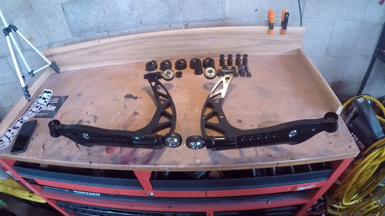 Full GK Tech Angle install on a G35 Sedan - and Stage Wheels! - YouTube