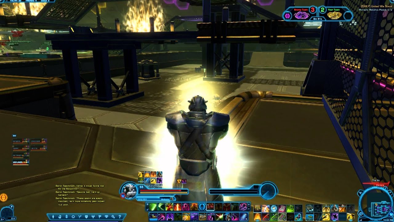SWTOR - Huttball PvP with Chat - Jedi Shadow 55 KC - Episode 7
