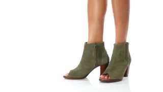 majorca peep toe bootie