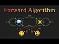 Forward Algorithm Clearly Explained | Hidden Markov Model | Part - 6