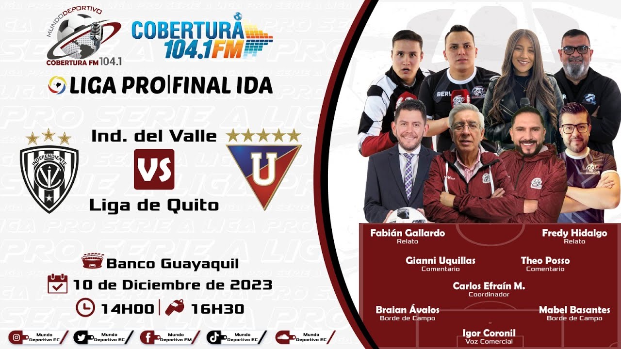  envivo primerafinal idv vs ldu mundo deportivo radio