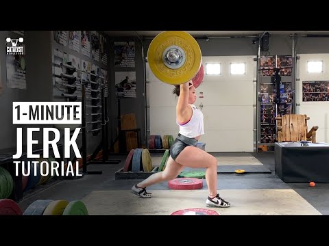 1-Minute Jerk Tutorial | Olympic Weightlifting Technique