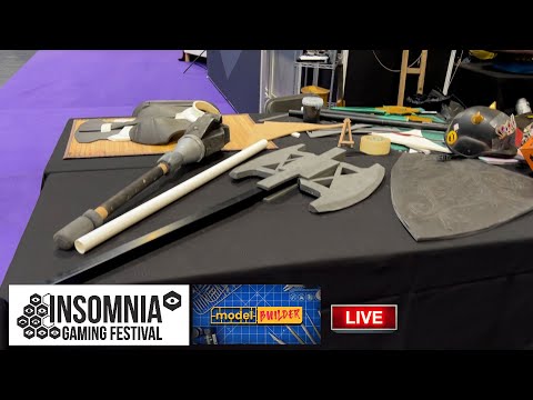 Model Builder at the Insomnia Gaming Festival