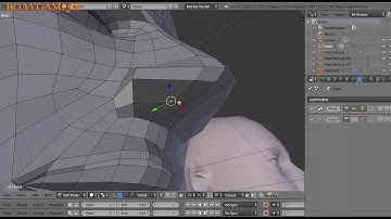 Making Game with Blender 2.79 -  New Character design