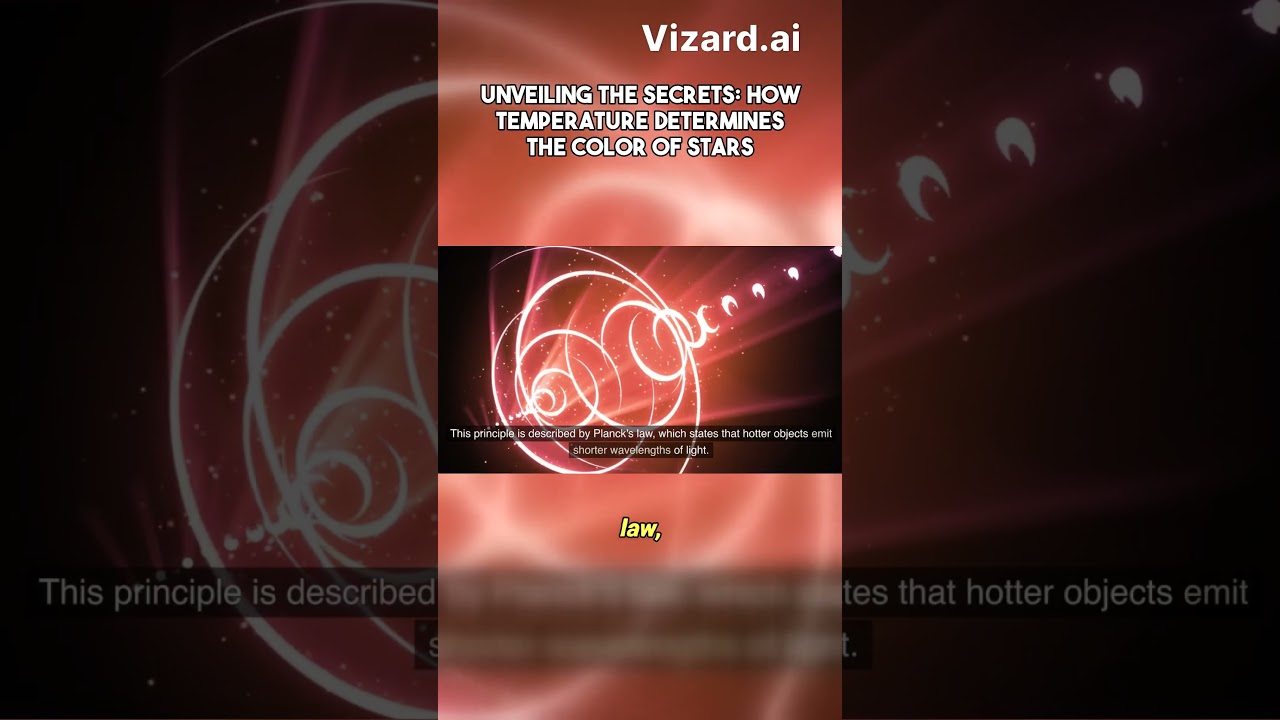 Unveilingthe Secrets How Temperature Determinesthe Colorof Stars