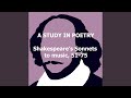 Miniature de la vidéo de la chanson Sonnet Nº 53: What Is Your Substance, Whereof Are You Made