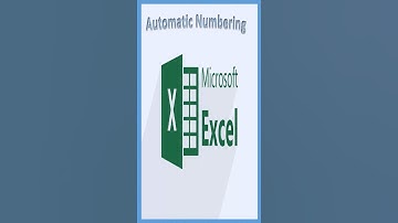 how to Automate Number in row #exceltricks #exceltips