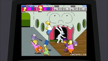 The Simpsons Arcade Game (PS3) Part 2: Stage 2 by Bkstunt_31