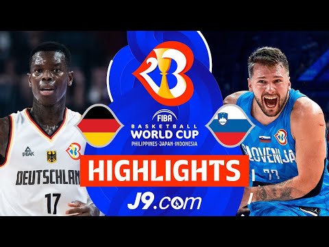 Germany 🇩🇪 Stun Slovenia 🇸🇮 to Secure 1st Place in Group K | J9 Highlights | #FIBAWC 2023