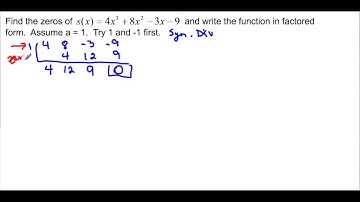4.2 Zeros of Polynomials
