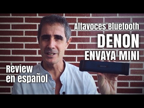 Altavoz bluetooth Denon Envaya Mini - Review en espaÃ±ol