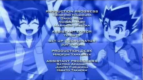 Beyblade Metal Masters english credits