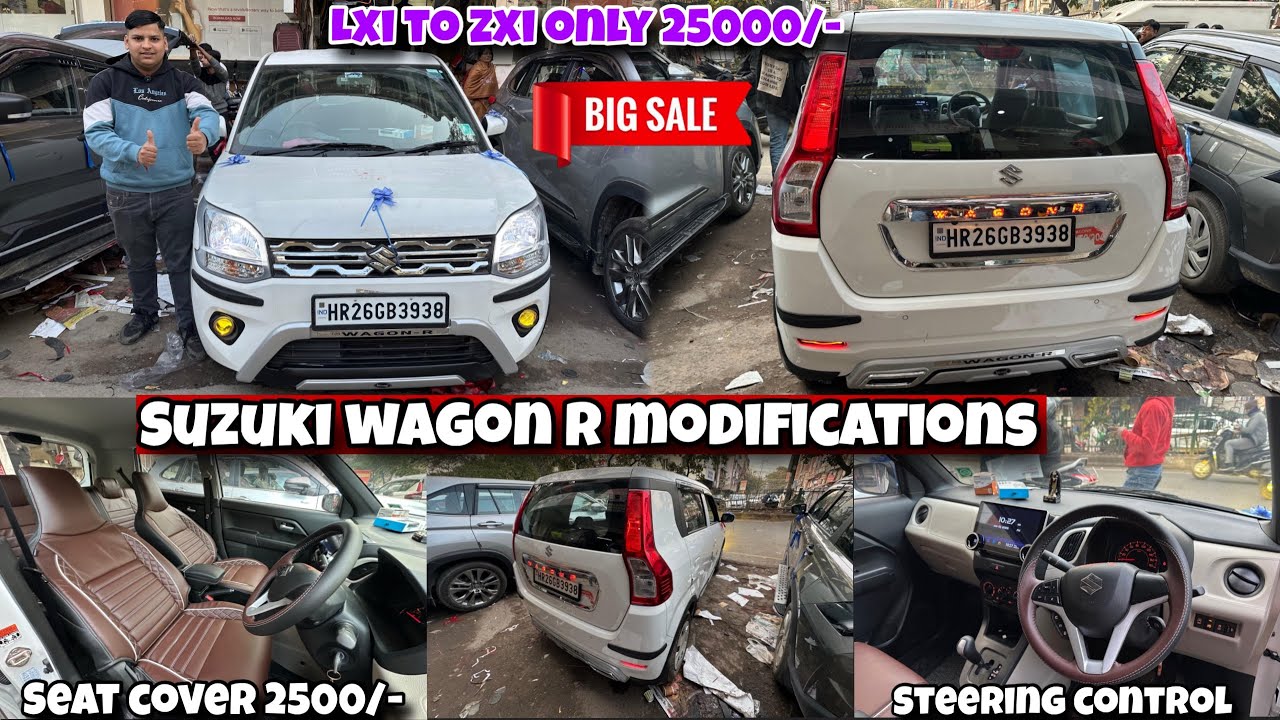 Wagon r Vxi cng Modified ✅ Wagon r vxi accessories 2026 ✅ Wagon r Vxi base to top modified ✅ wagon r
