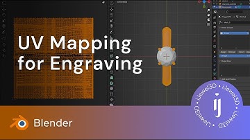 UV Mapping for Engraving in Blender | iJewel Playground Tutorial