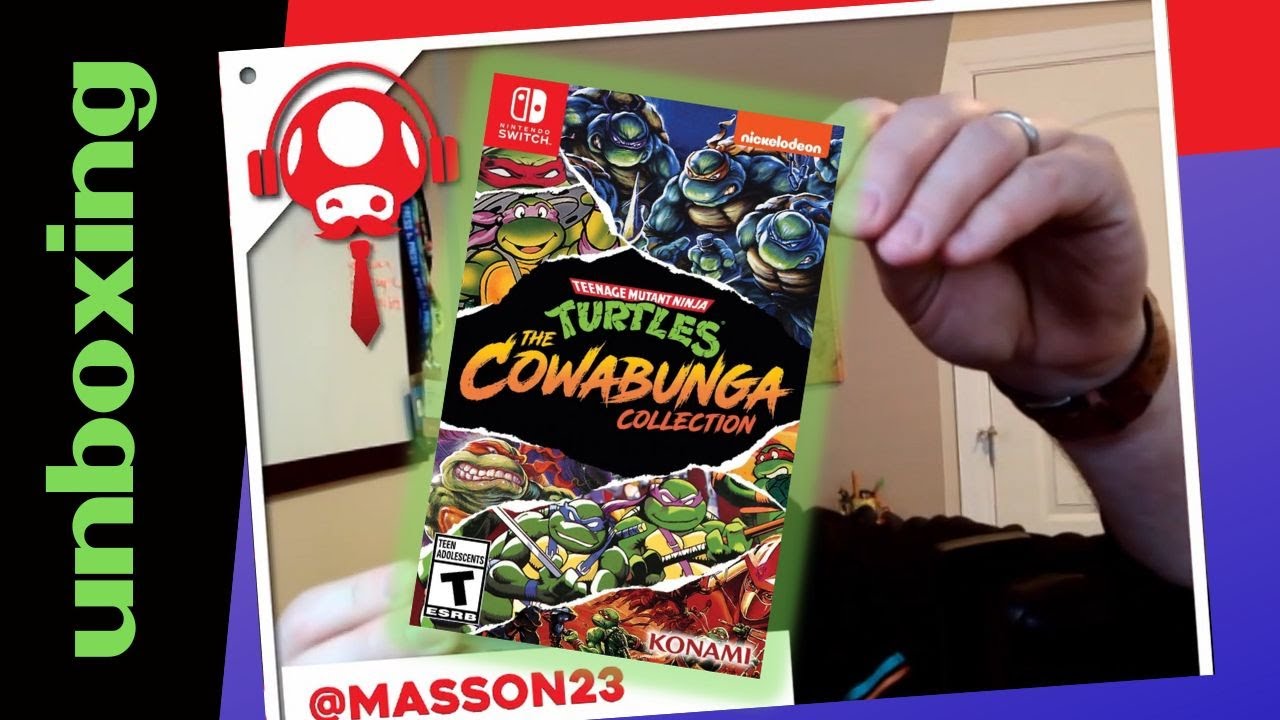 TMNT The Cowabunga Collection - Unboxing | Nintendo Switch - YouTube
