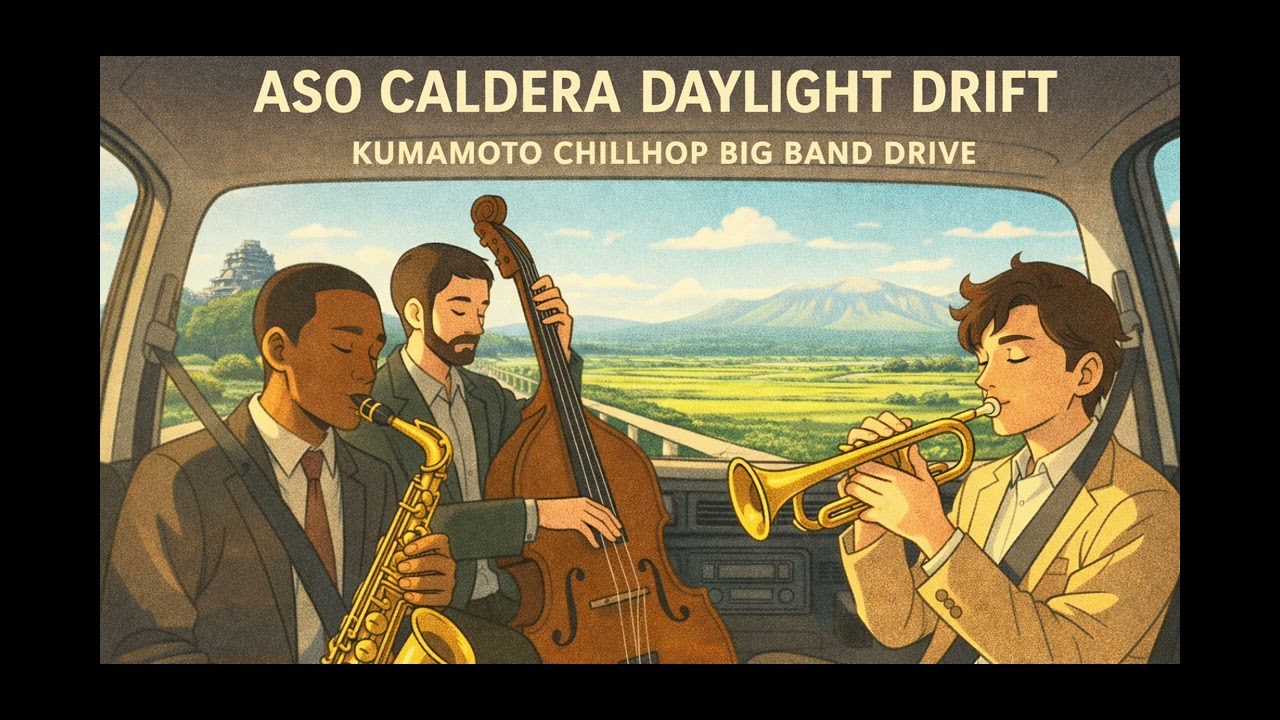 Watch 【熊本チルホップビッグバンド】ASO CALDERA DAYLIGHT DRIFT_【Chillhop Big Band Sries】 on YouTube Watch 【熊本チルホップビッグバンド】ASO CALDERA DAYLIGHT DRIFT_【Chillhop Big Band Sries】 on YouTube