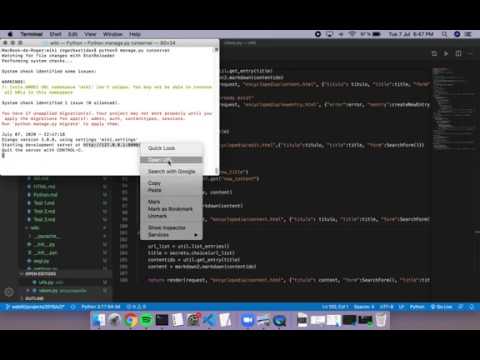 Project | Wiki-Django