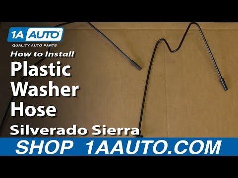 How to Replace Windshield Washer Hose 00-06 Chevy Suburban