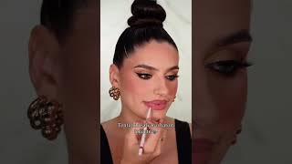 Salvando o batom iogurte com: lápis malva da Contém1g e hidra lábios rosa translúcido da Boca Rosa