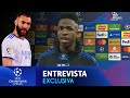 VINICIUS JUNIOR FAZ CHUVA DE ELOGIOS PARA BENZEMA E FALA SOBRE BOLA DE OURO! | ENTREVISTA EXCLUSIVA