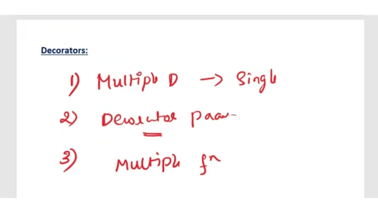 Python Tutorials - Decorators Part 2 | Class Decorators python in with 